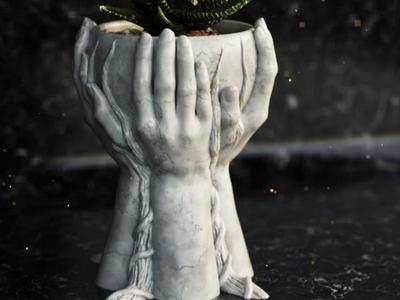 Four Hands Vase