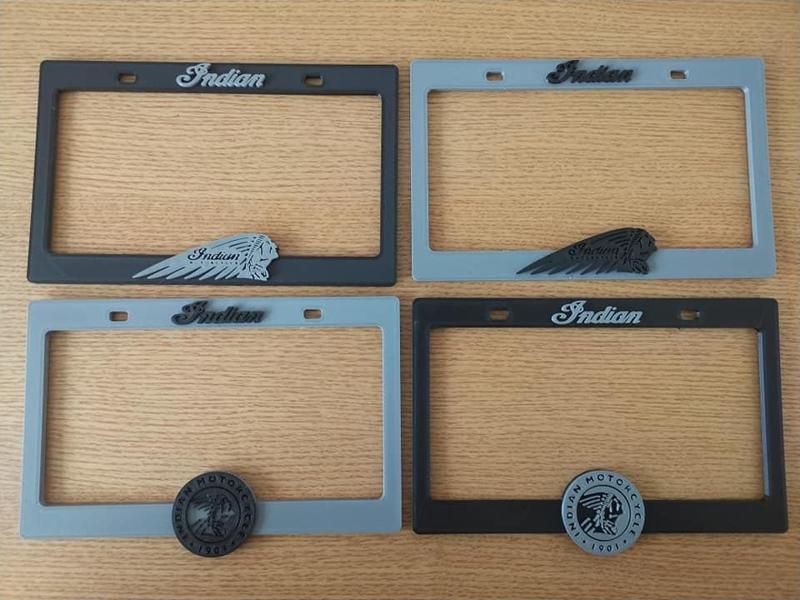 motorcycle plate holder