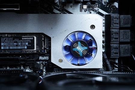 Asrock X570m Pro4 Custom Chipset fan bracket