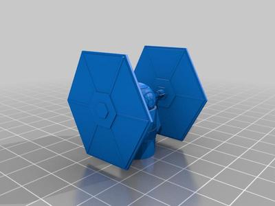 ender 3 v2 Tie fighter extruder knob