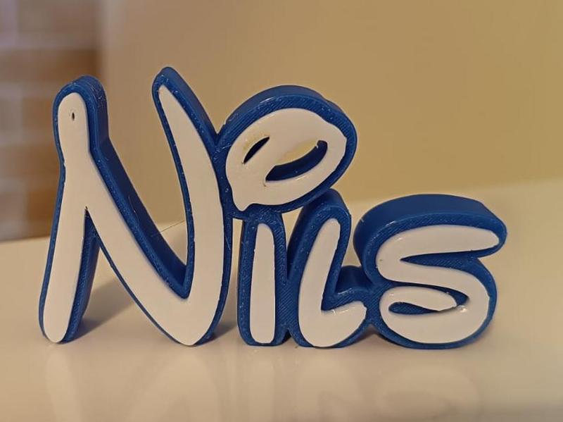 Nils Disney Name Sign Decorate Room child Birthday