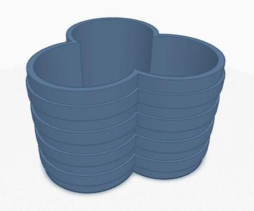 Trio plant pot
