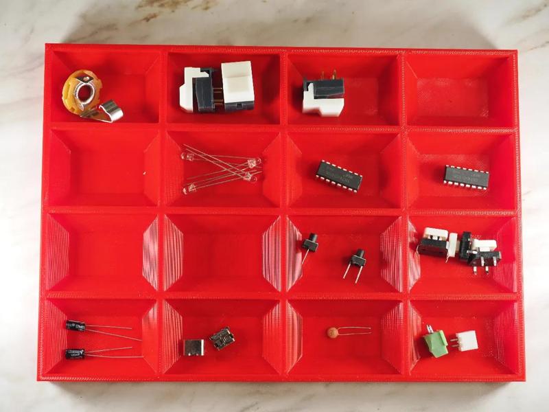 Small Components Tray - Parts Organizer   