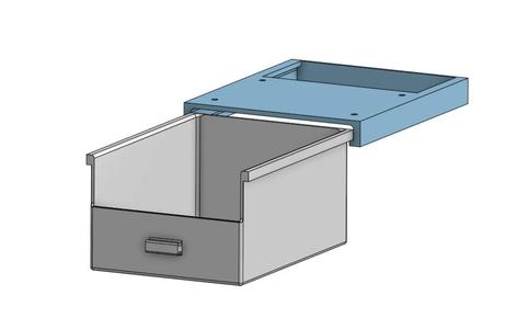 Screw-On Desk Drawer   