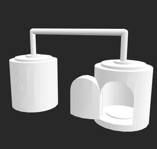 Cloning machine desk ornament   