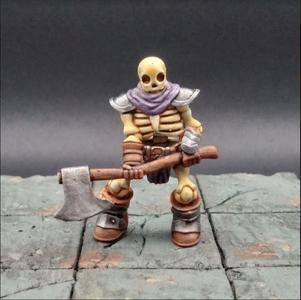 Skeleton Warrior, Axe ; Miniature