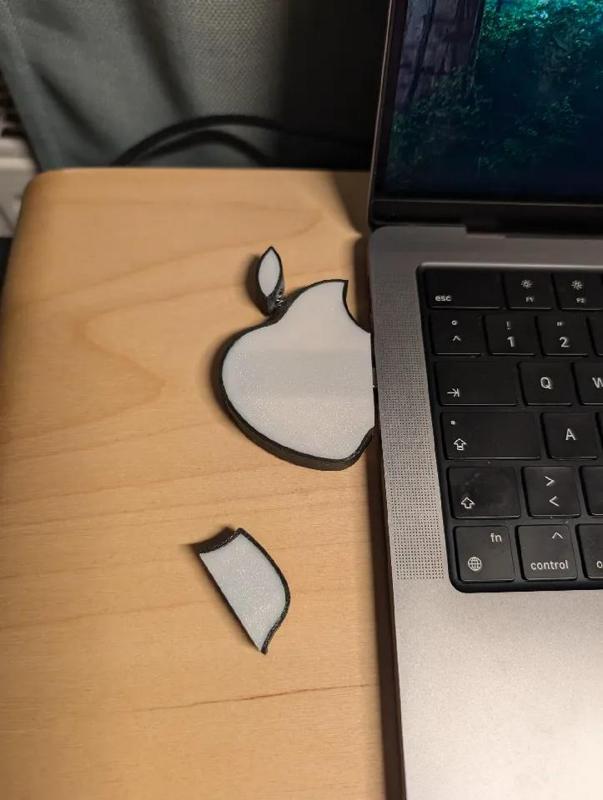 Apple Logo USB Flashdrive, USB-Stick, USB-C case   