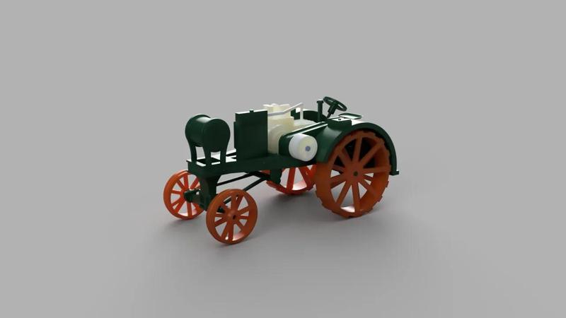 John Deere Overtime Tractor (Waterloo Boy)   