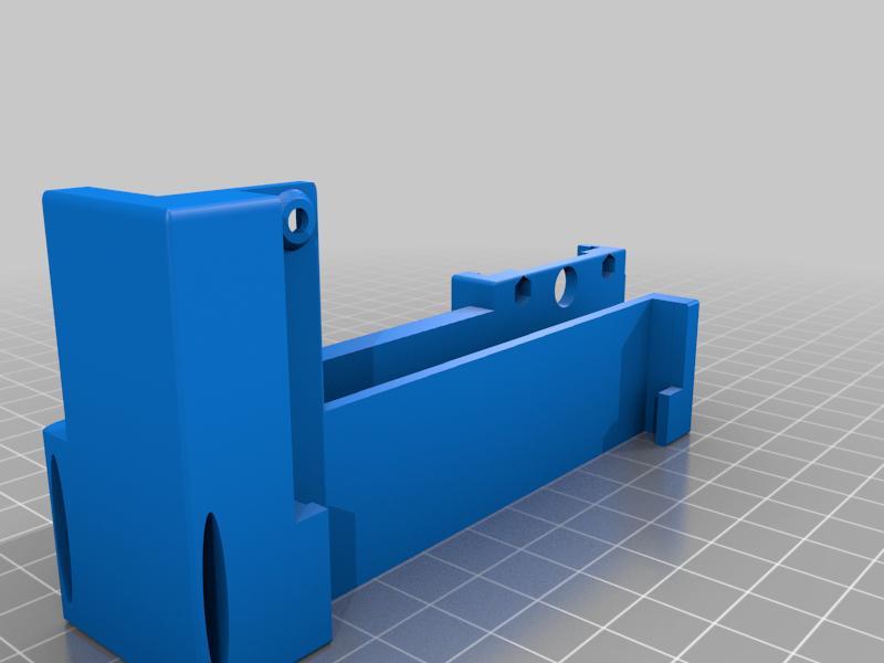 On-screen mount for Raspberry Pi High Quality Camera and Raspberry Pi 4