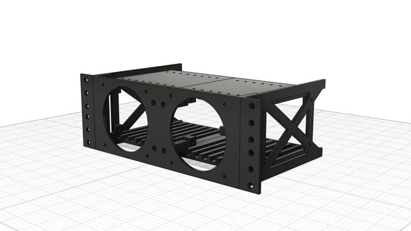 2U Rack mount for 2.5" SATA drives (16x)   