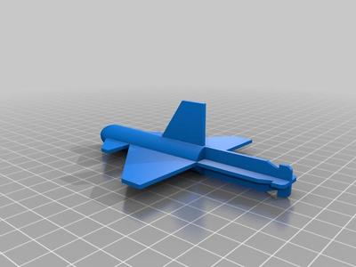 Airplane for Duplo LEGO cannon