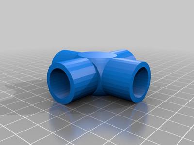 4 Way Flat 1/2 inch connector - Customizer