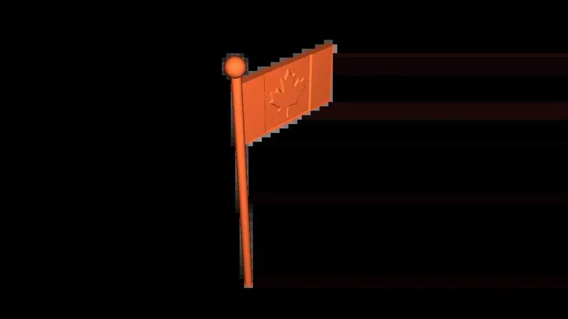 Canadian Flag for Benchy   