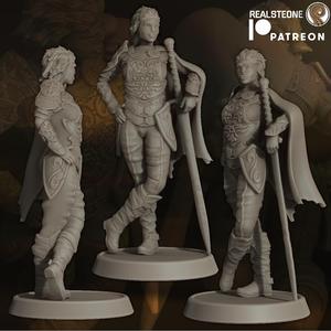 Morana Embercloak, Half Orc Fighter