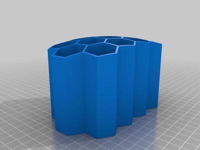 Curved Hex Organizer