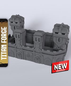 Hillhammer Terrain - With Free Dragon Warhammer - 5e DnD Inspired for RPG and Wargamers