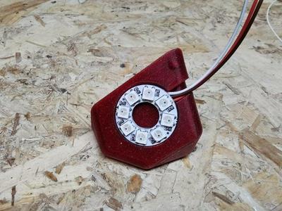 Led ring holder instead extruder of Ender 3