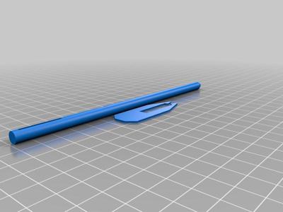 Crossbow pistol bolt