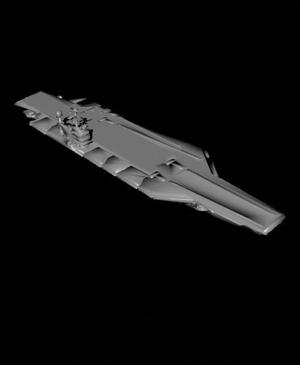 1/1250 Scale USS John F Kennedy CV-67 2011.stl