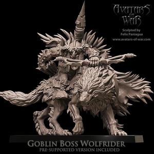 Goblin Boss Wolfrider