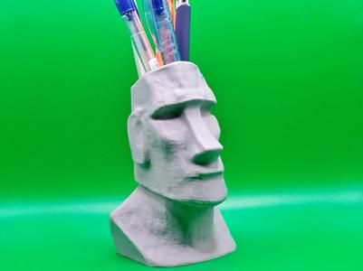 MOAI - pencil stand 