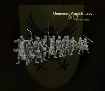 Unarmoured Spanish Levy  Set B 