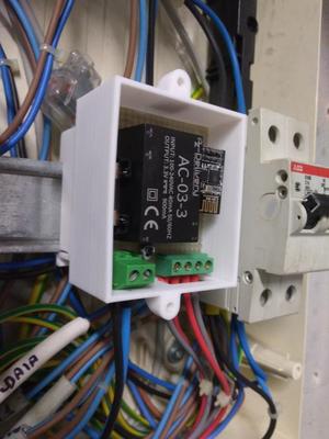 box ESP-01 rail din