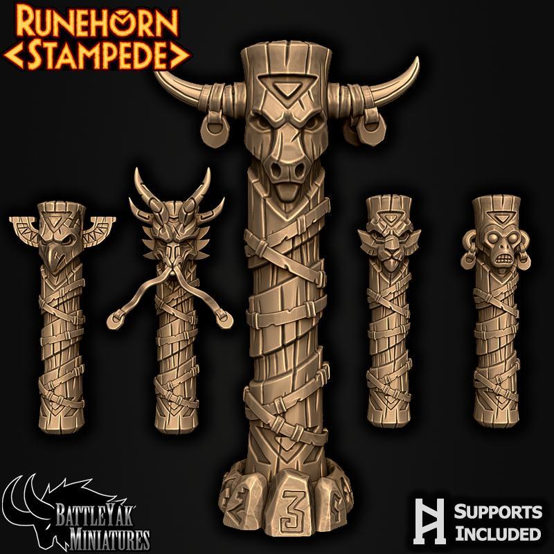 Runehorn Stampede Customization Pack