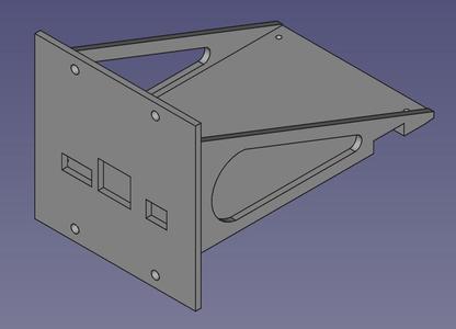 RockPro64 DAP mount