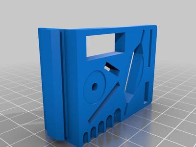 Frame Mounted Creality 3D Ender 3 Tool Holder + Palette Knife & Tweezers