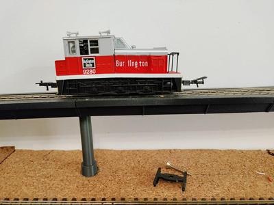 HO modular modern bridge