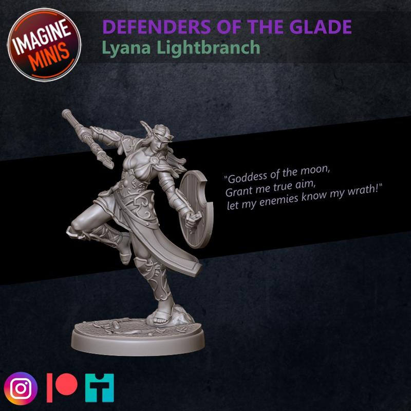 WP - Defenders Of The Glade - Lyana Lightbranch