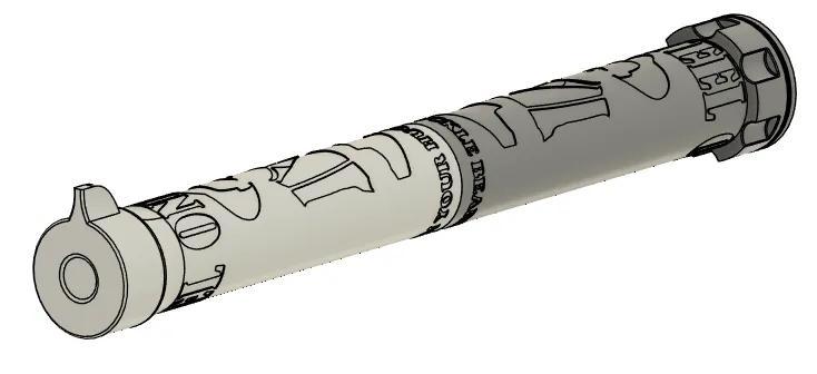 Tungsten Holder " I'm Your Huckle Bearer"   