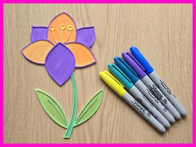 Beautiful Flower Diy Color No Ams Fun Mom Gift