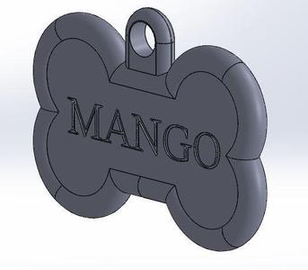 Pet Dog Tag