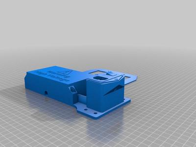 PSU LRS 350-24 cover and switchholder