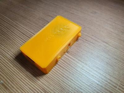 A-com case with connecting pins