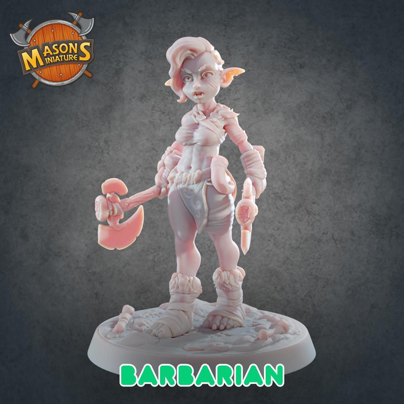 Goblin Barbarian