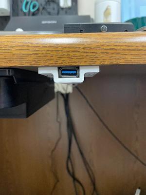USB Extender Under Desk Mount   