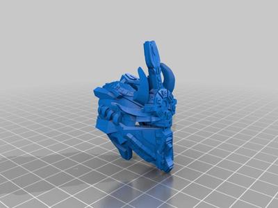 Anomoly #2 Kanohi Zillusia mask of Equilibrium, Bionicle Crossroads