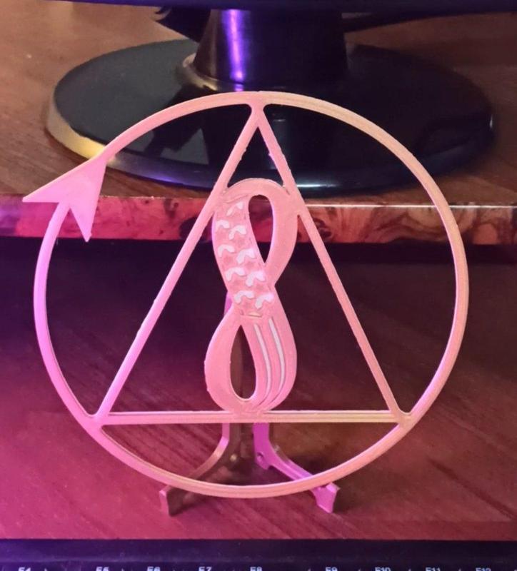 Symbol Creative Society USA with stand mode