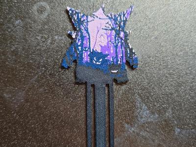 Bookmark Gengar Haunter Gastly Foresta Pokemon Boy