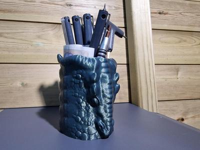Dragon Pencil Pot
