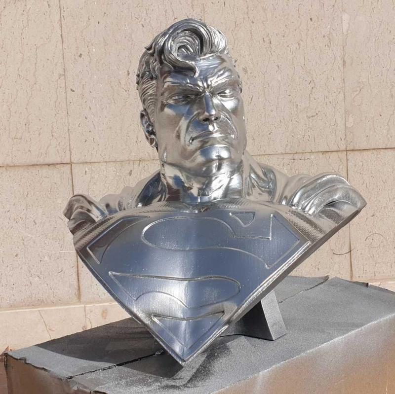 Scaled Cut Superman Bust for Ender3V2