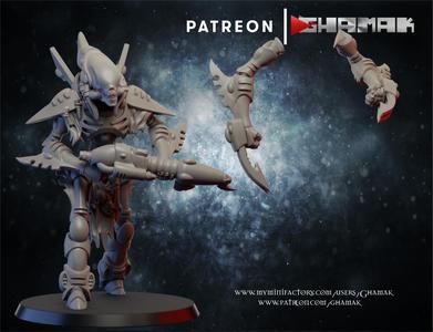 Space elves wraith 4  support ready