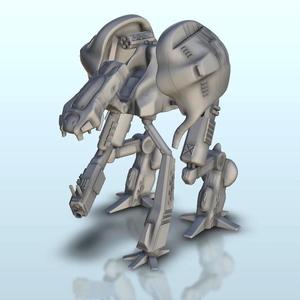 EVA robot - BattleTech MechWarrior Warhammer Scifi Science fiction SF 40k Warhordes Grimdark Confrontation