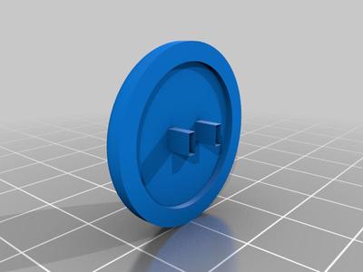 Arcade button keycaps for Kail Choc v1
