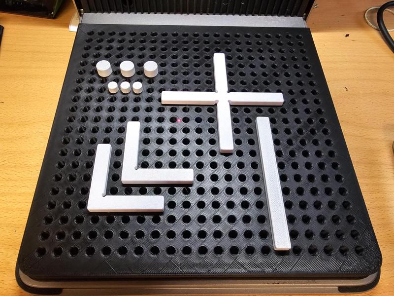 F1 Ultra jig system, Peg Board jigs