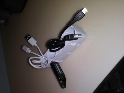 usb cable & stick organizer .stl