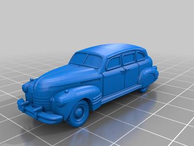 Cadillac 75 Staff Car easy print